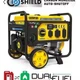 Champion Dual Fuel Portable Generator 5300W/4250W Electric Start Covered Outlets