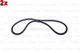 BOSCH 2x V-Belt For DAF ISUZU LAND ROVER MAN Ng MERCEDES NISSAN 64-20 1987947667