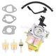 Carburetor Carb Set for UST model GG2300 2300 Watts 2300W 5.5hp 163cc Generator