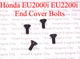 Honda OEM EU2000i EU2200i End Cover Bolt 4 PK  EU2200 Generator Bolts