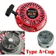 PULL START STARTER RECOIL W/ CUP FOR HONDA 5.5HP GX160 GX200 GENERATOR TYPE A