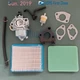 Carburetor With Gaskets Kit For Craftsman CMXGGAS030731V-00 5,000 Watt Generator