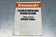 Nice Kawasaki KG550B-KG750B-KG1100B-KG1600B-KG2900B Portable Generator Manual 