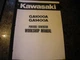 kawasaki GA1800A,GA1400A portable generator service manual,kawasaki 