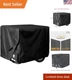 Universal Fit Generator Cover 32''x24''x24'' - Waterproof & Tear-Resistant Black