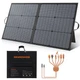 110W Solar Panel Black for BLUETTI Elite 30 100 V2 EB3A Portable Power Station