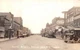 Devils Lake North Dakota Fourth Street Real Photo Coke Sign Postcard AA13000