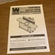 Wen JT630H JT833H Benchtop Jointer Instruction Manual