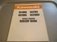Kawasaki OEM Portable Generator Manual GA1800A GA2300A GA3200A 99924-2008-03