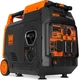 WEN 4,800-W Portable Dual Fuel Inverter Generator with Electric Start, CO Sensor
