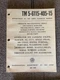 Homelite Model XLA115/1/400-1P Generator set Manual TM 5-6115-405-15