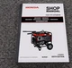 Honda EM5000X EM5000SX Generator Shop Service Repair Manual 61ZB401