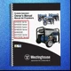 WESTINGHOUSE WH3250 WH4500 thru WH7500E Portable Generator Operators Manual Manu