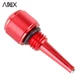 Magnetic Oil Dipstick Aluminum for Yamaha EF1000iS EF2000iS WEN Generater Red