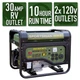Sportsman 4000-W 7HP Portable RV Ready Gas Powered Generator Home Backup Camping