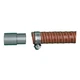 GenExhaust for Honda EU3200i 1" silicone tubing exhaust extension.