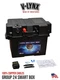 Group 24 Battery Box Complete Power Center LED USB-C Fits Grp 24 LiFePO4 Battery