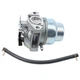 Carburetor with 1Pipe for Honda GCV170LA Lawn Mowers 16100-Z9L-811 BB76JA HRN216