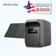 EcoFlow 2048Wh DELTA 3 Max 2400W Power Station with 220W Bifacial Solar Panel