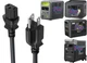 3-Prong AC Power Cord For FOSSiBOT F800 F2400 F3600 F1200 Portable Power Station