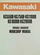 KAWASAKI PORTABLE GENERATOR Workshop Manual KG550B 750B 1100B 1600B 2900B