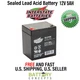 Firman 3300 Watt WH03042 Generator Compatible Replacement Battery 12V 5Ah F1