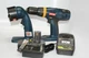 Ryobi 1/2" Driver P206 & FlashLight FL1800 P102 Battery & P118B Charger Used