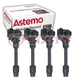 4 pc Hitachi IGC0015 Ignition Coils for UF232T UF232 GN10225 E692 C1001 zw