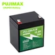 PUJIMAX 12.8V 7Ah LiFePO4 Rechargeable Battery BMS for Solar Wind Power System