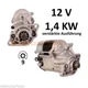 Starter for Kubota Bobcat Carrier Grasshopper 15504-63011 228000-0791 018320...