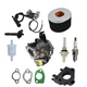 Gx390 13HP Carburetor Kit For Honda With Ignition Coil Spark Plug And Air Filter