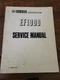 1985 1986 Yamaha EF1000 Generator Service Manual LIT-19616-00-15