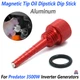 For Predator 3500W Inverter Generator Magnetic Tip Oil Dipstick Dip Stick Red US