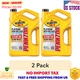 (2 pack) Pennzoil Platinum High Mileage Full Synthetic 5W-30 Motor Oil, 5 Quart