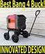Swivel Axle Wheel Cart Kit Wheels All Terrain Tires For Honda Generator EU3000is