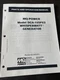 DCA-15SPX3 Generator MQ Multiquip Parts List operation book Manual catalog shop